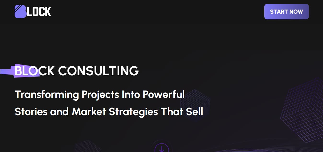 Block Consulting - Landing Page